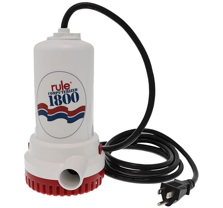 Automatic Submersible Utility Pump with 8’ Cord (110 Volt)