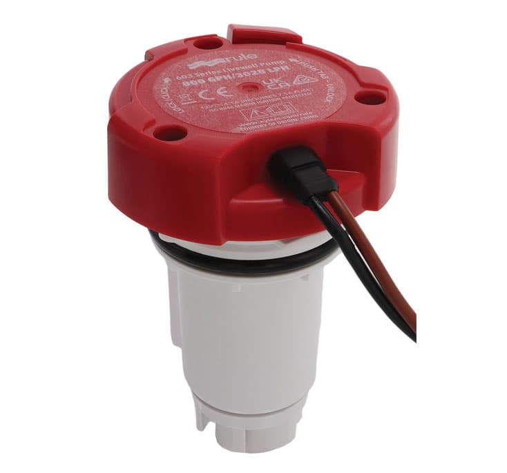 Livewell Pump Series Replacement Motor Cartidge (800 GPH)