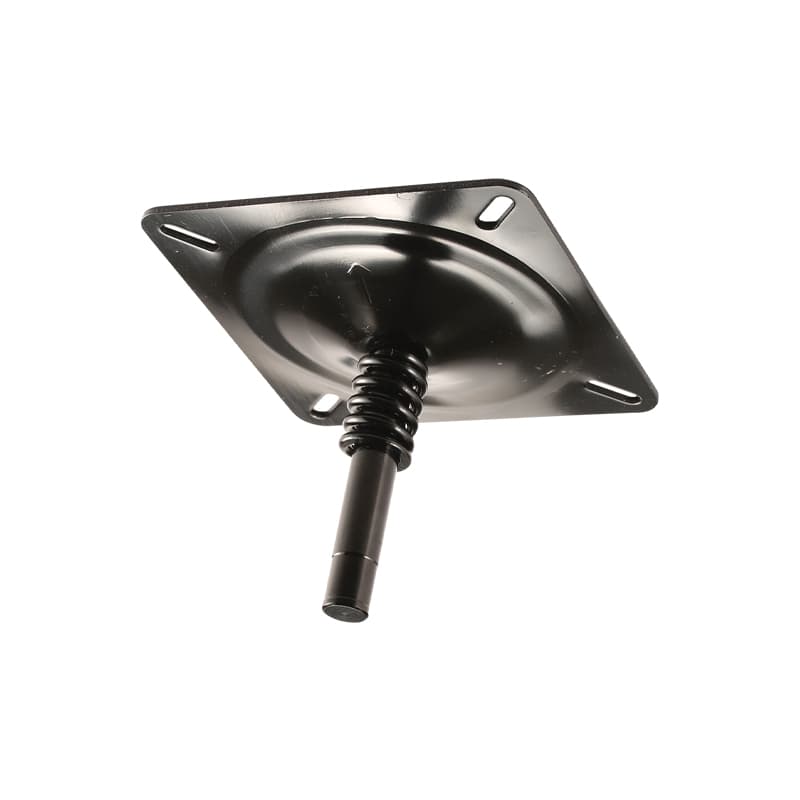 Swivl-Eze Lock’N-Pin 3/4” Pin Seat Mount (Steel Pin with Spring, Black E-Coated)