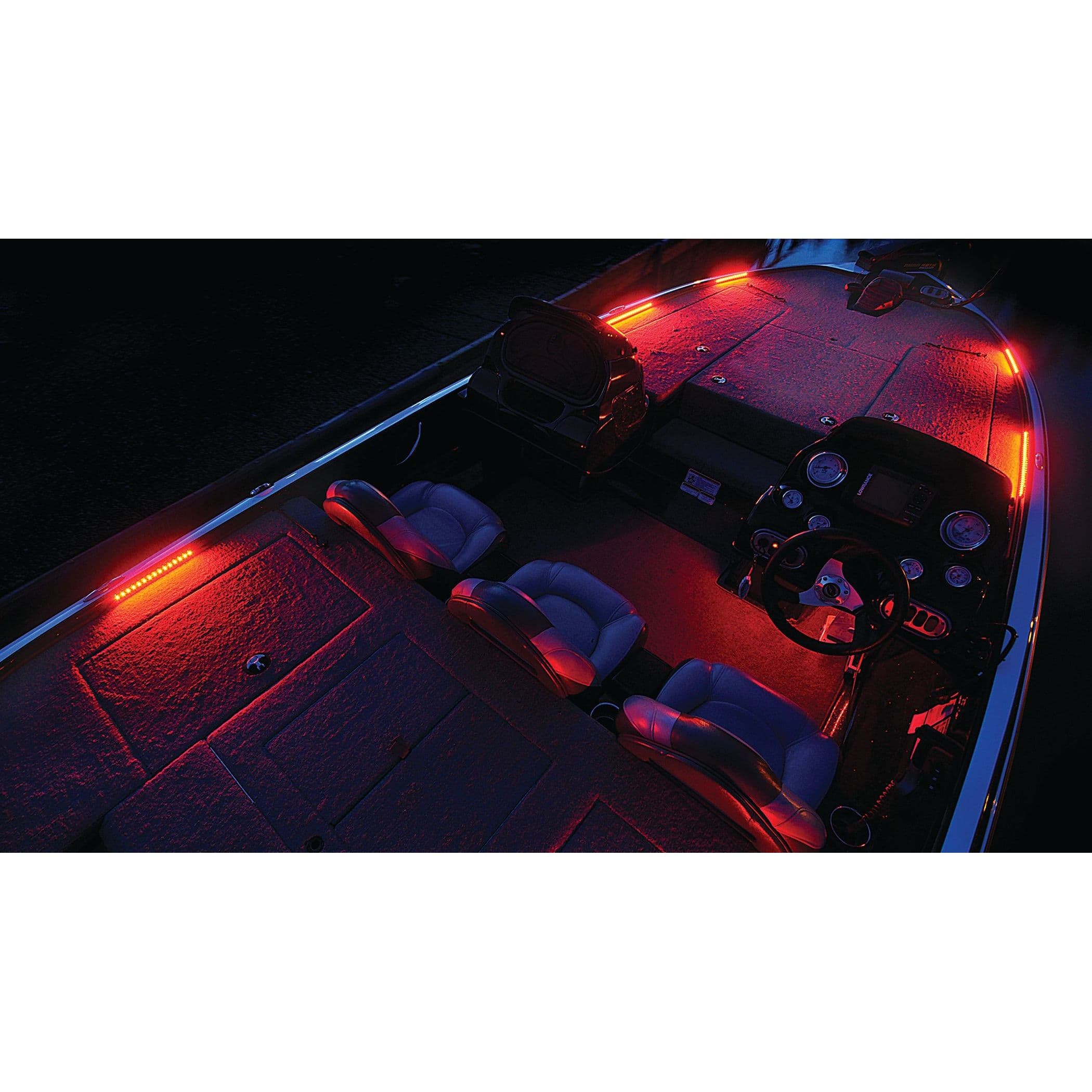 Blue Water L.E.D. Night Blaster Deck Lighting System (Red)