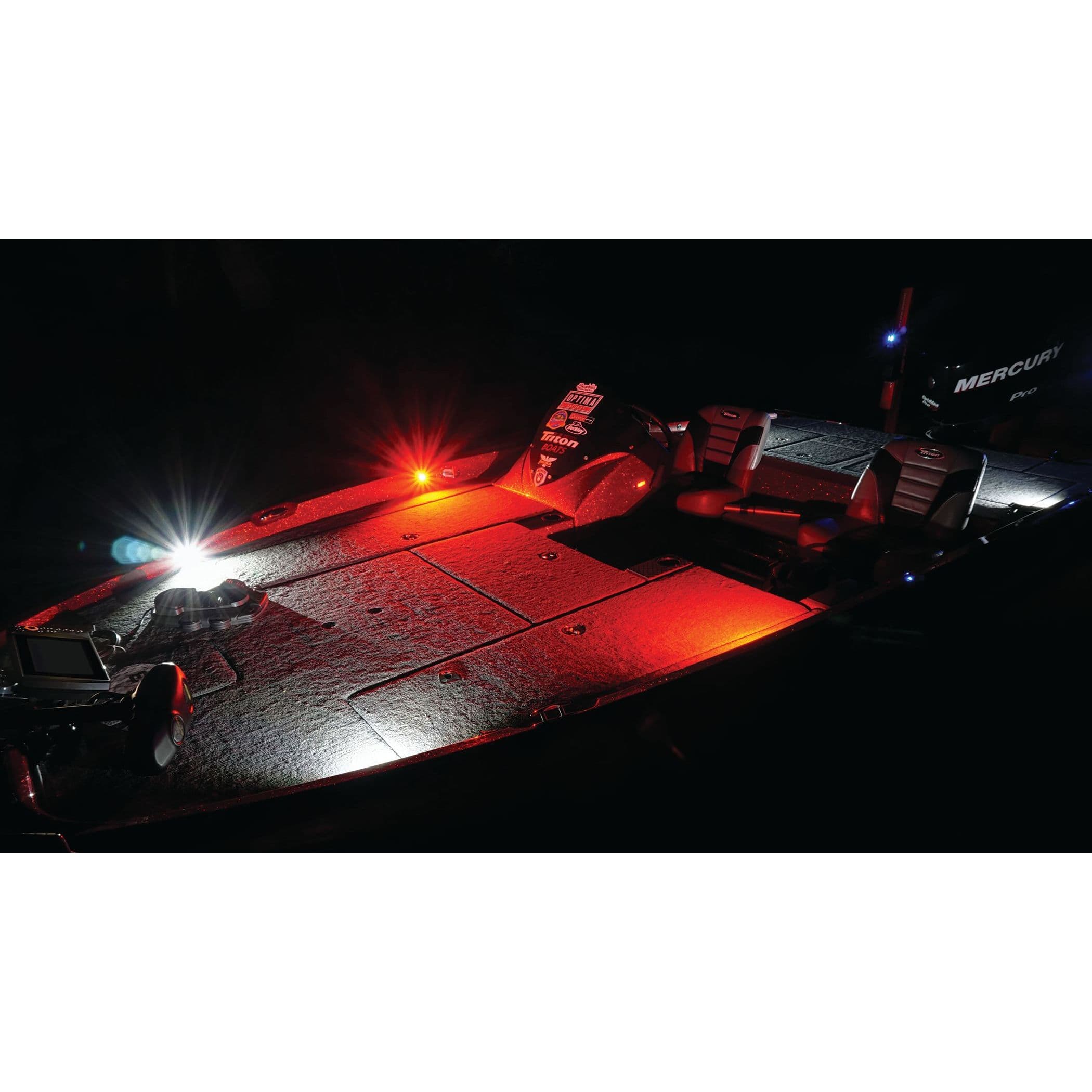 Blue Water L.E.D. Extreme Pro X6 Deck Light (Red)
