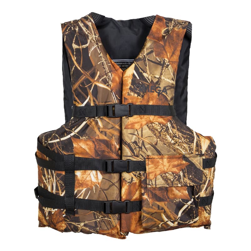 Angler Fishing Vest (Camouflage, Adult Universal)