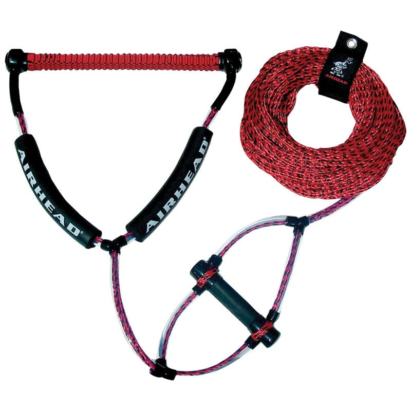 Trick Handle Wakeboard Rope (Length 75', Red)