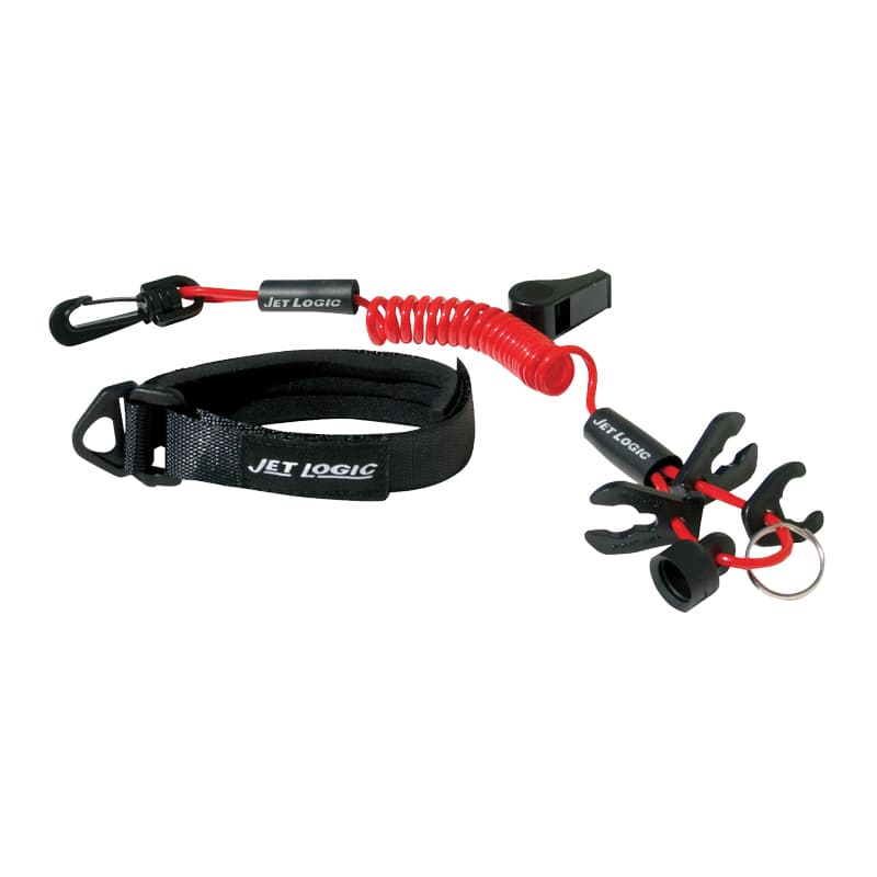 Ultimate Lanyard™ PWC Safety Lanyard (Red/Black)