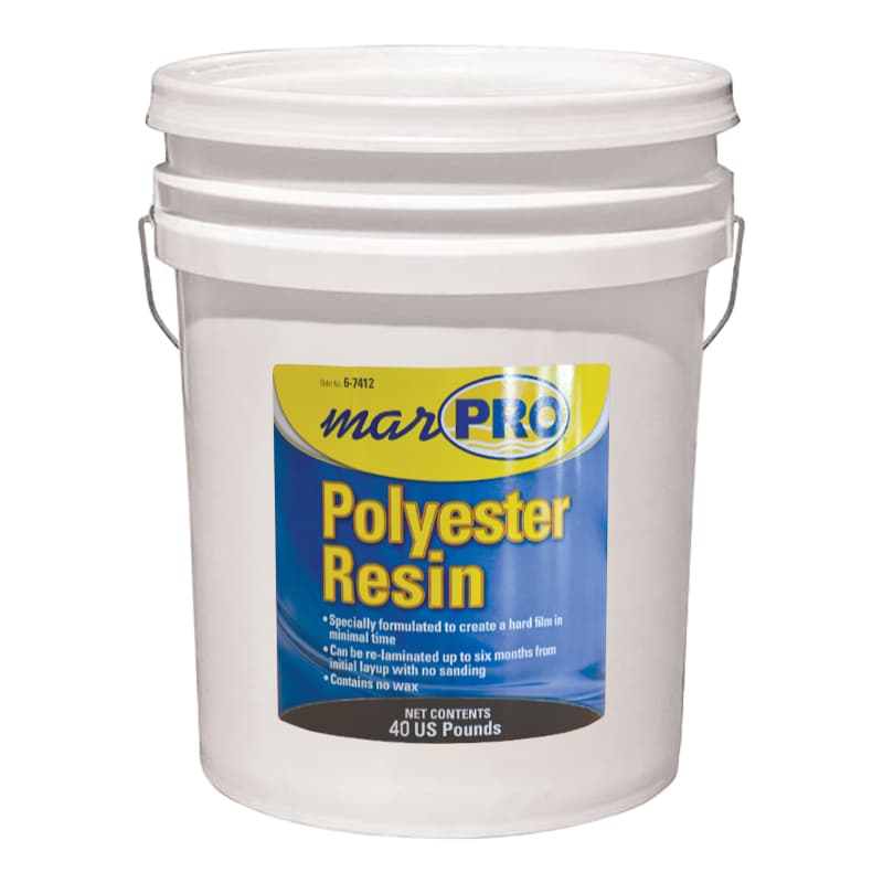 Polyester Resin - No Wax (5 Gallons)