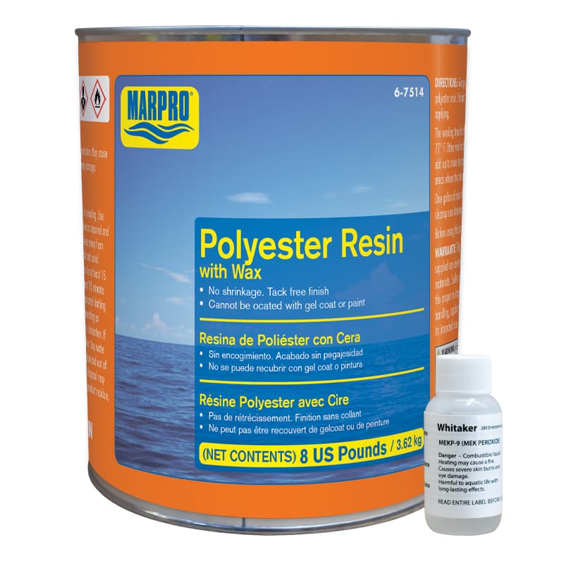 Polyester Resin with Wax