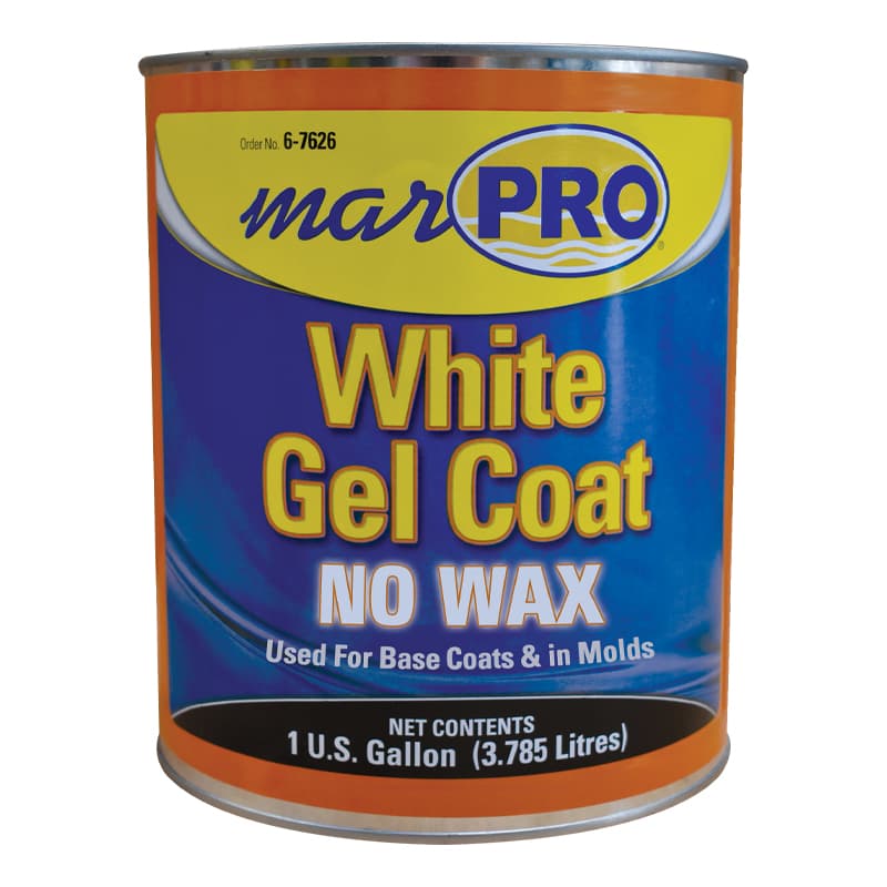 Gel Coat - No Wax (White, Gallon)