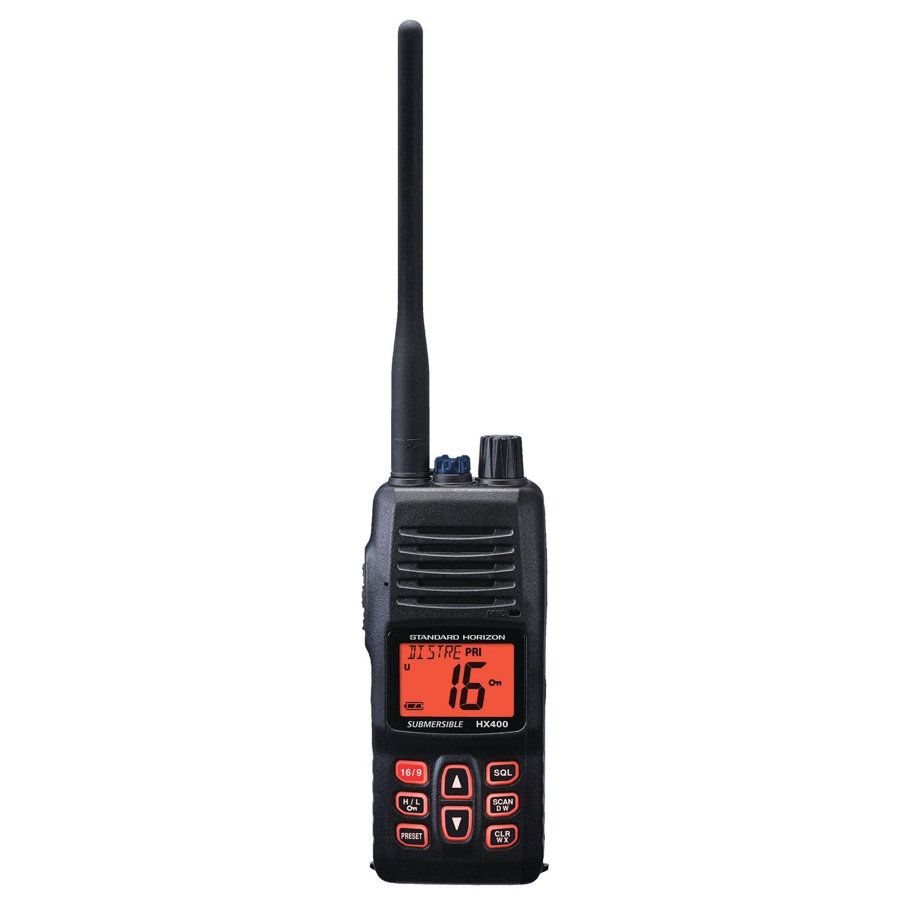 Handheld VHF Marine Radio with LMR Channels (Intrinsically Safe Version)