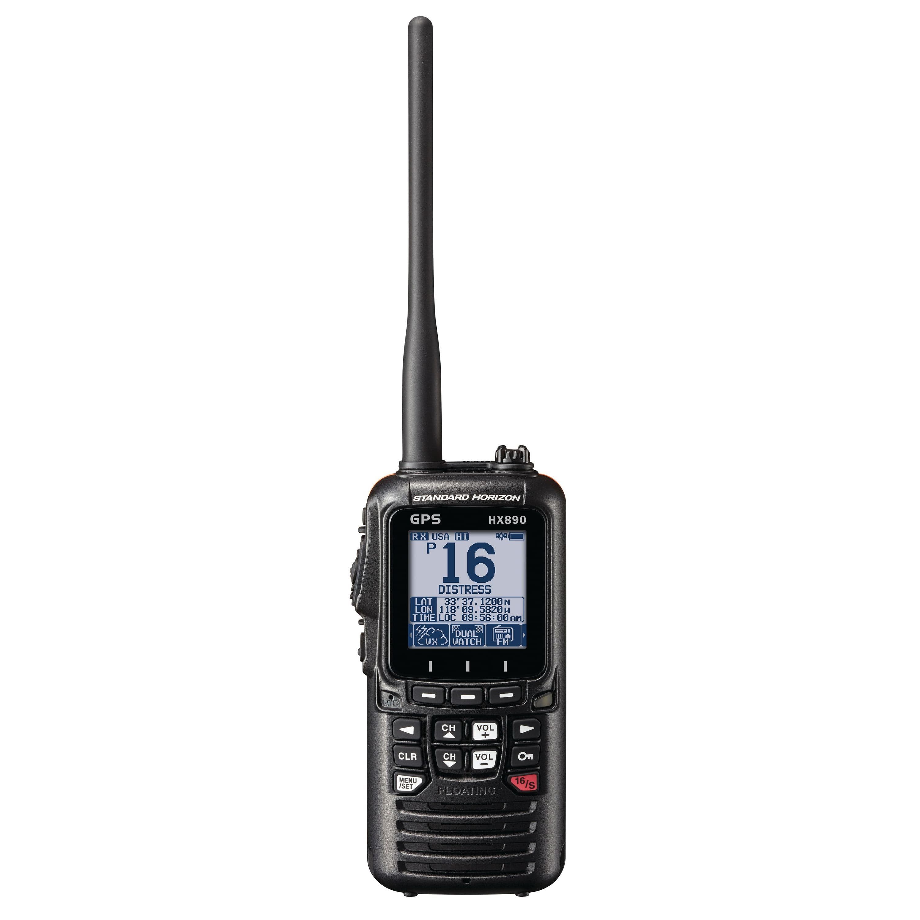 Floating Handheld VHF Marine Radio with GPS