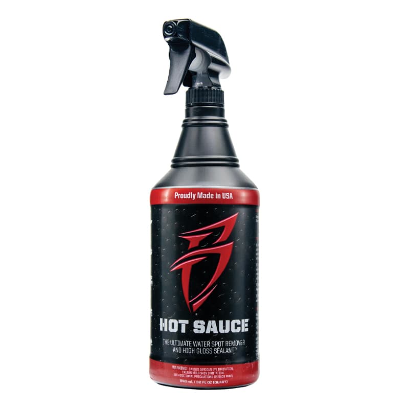 Hot Sauce - Hard Water Spot Remover with Sealants (Quart)