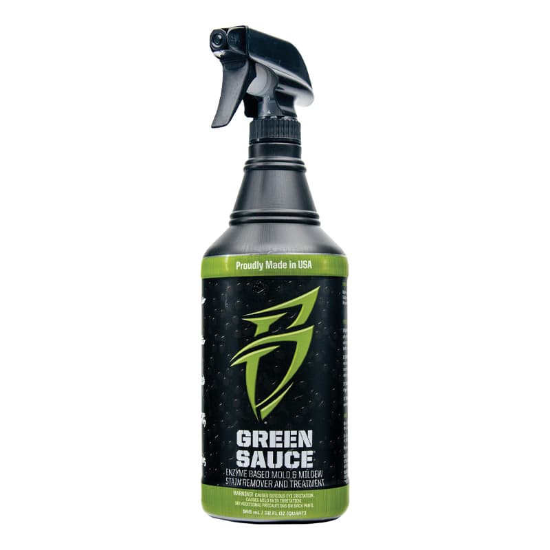 Green Sauce - Mold and Mildew Stain Remover and Treatment (Quart)