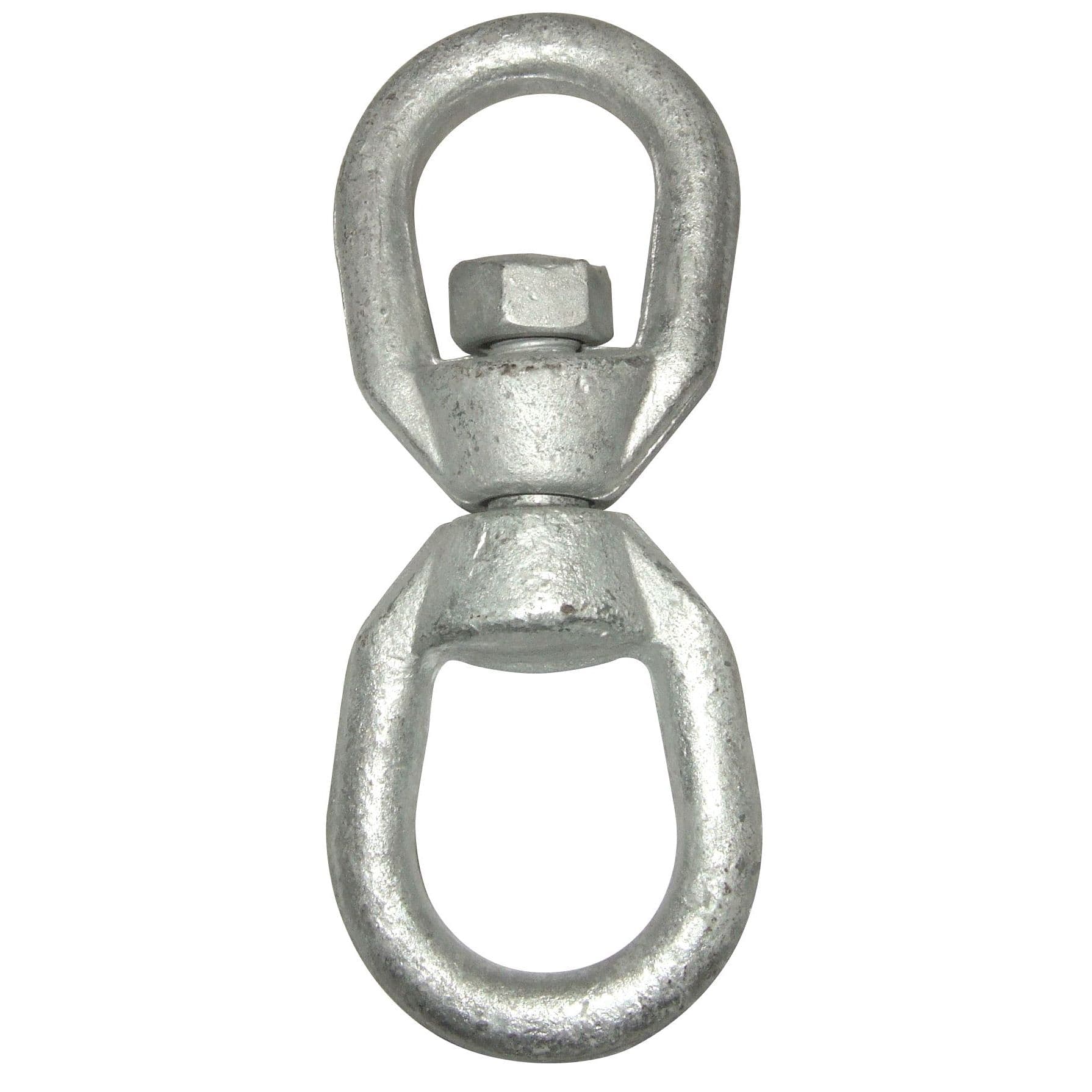 Imported Galvanized 1/2” Steel Eye and Eye Swivels