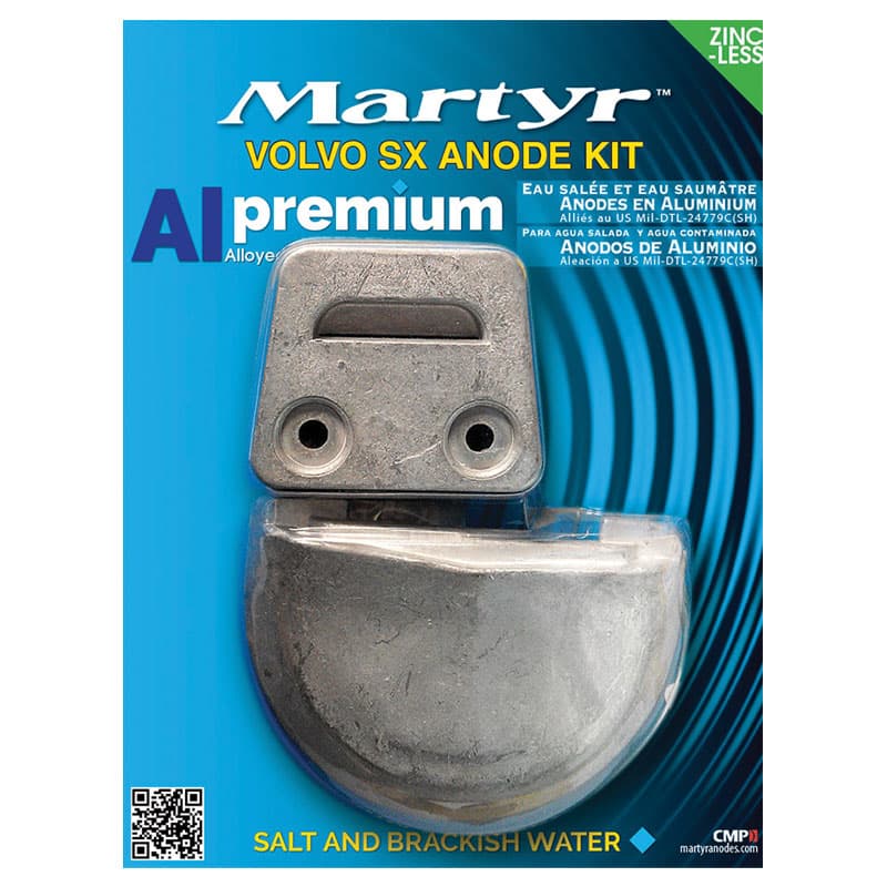 Volvo SX Anode Kit - Aluminum