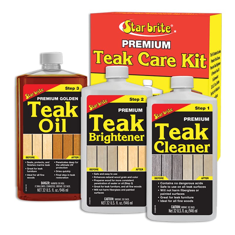 Premium Teak Care Kit (32 fl. oz.)
