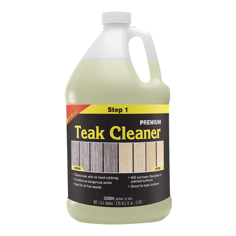 Premium Teak Cleaner - Step 1 (Gallon)