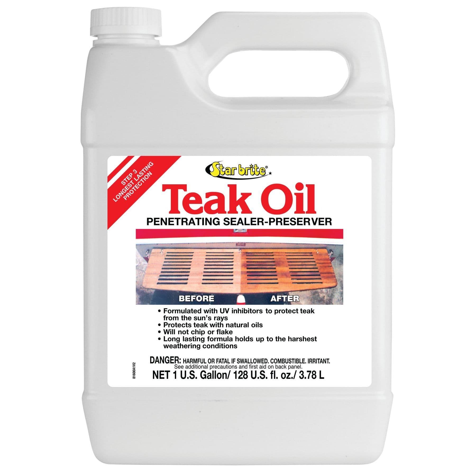 Teak Oil - Step 3 (Gallon)