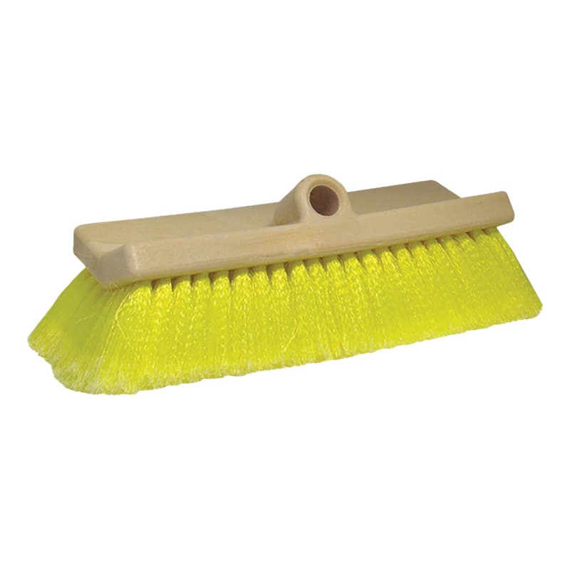 Big Boat Bi-Level Soft Wash Brush (10", Yellow)