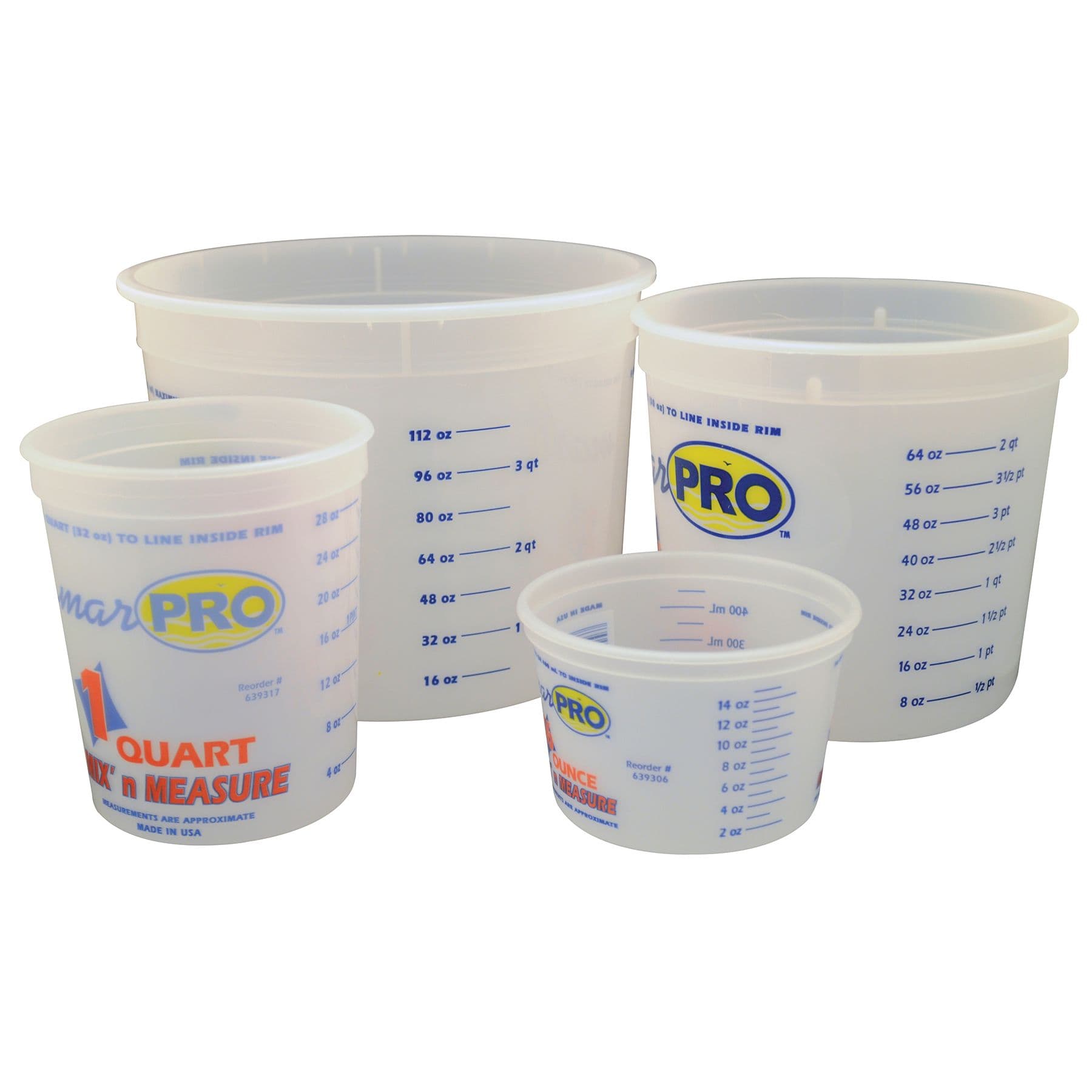 Plastic Paint and Epoxy Mixing Tub (32 oz.)