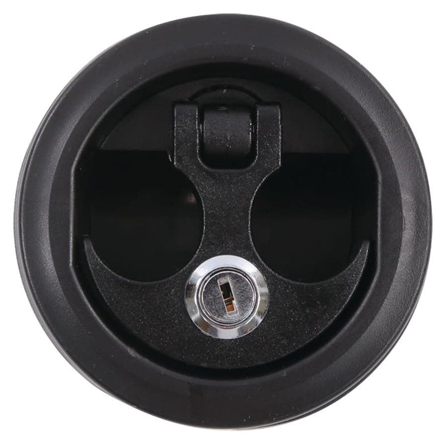 Anchor Handle Lock - Black Base with Black Handle