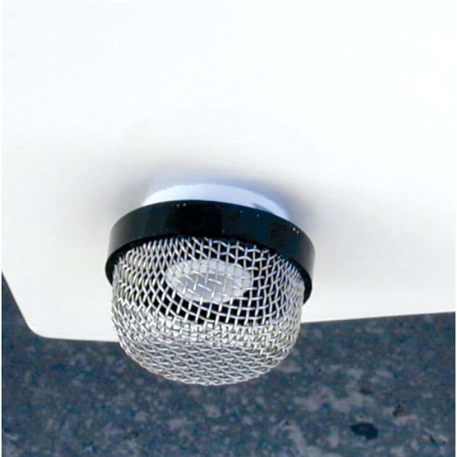 Aerator Stainless Steel Wire Mesh Strainer - 1”-8 Thread (Fits TH-1, 1XL, 90, 92 Thru-Hulls)