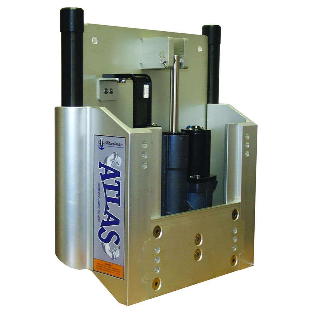 Atlas® Hydraulic Jack Plates - Polished Aluminum (Setback: 12”)