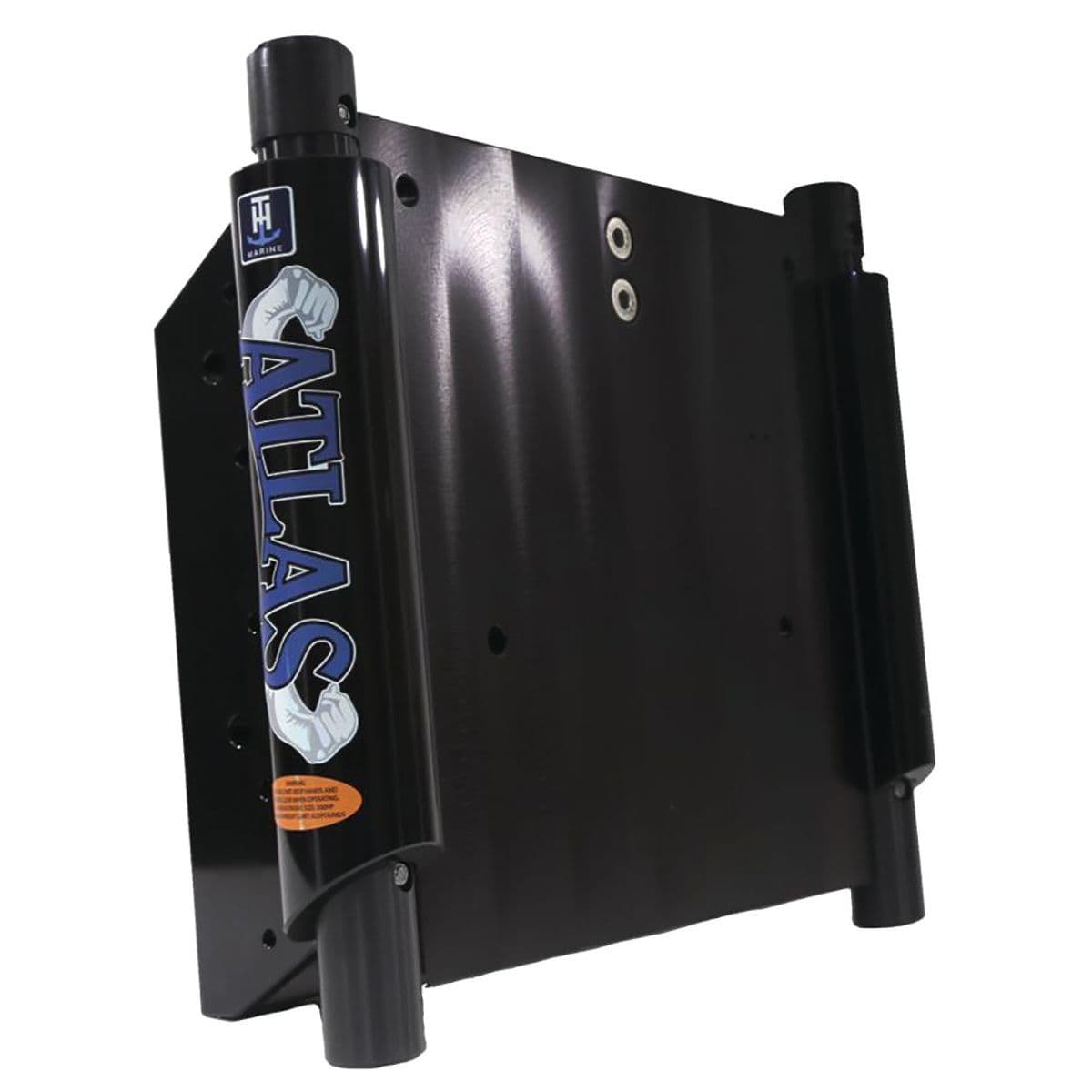 Atlas® Hydraulic Jack Plates - Black Coated (Setback: 8”)