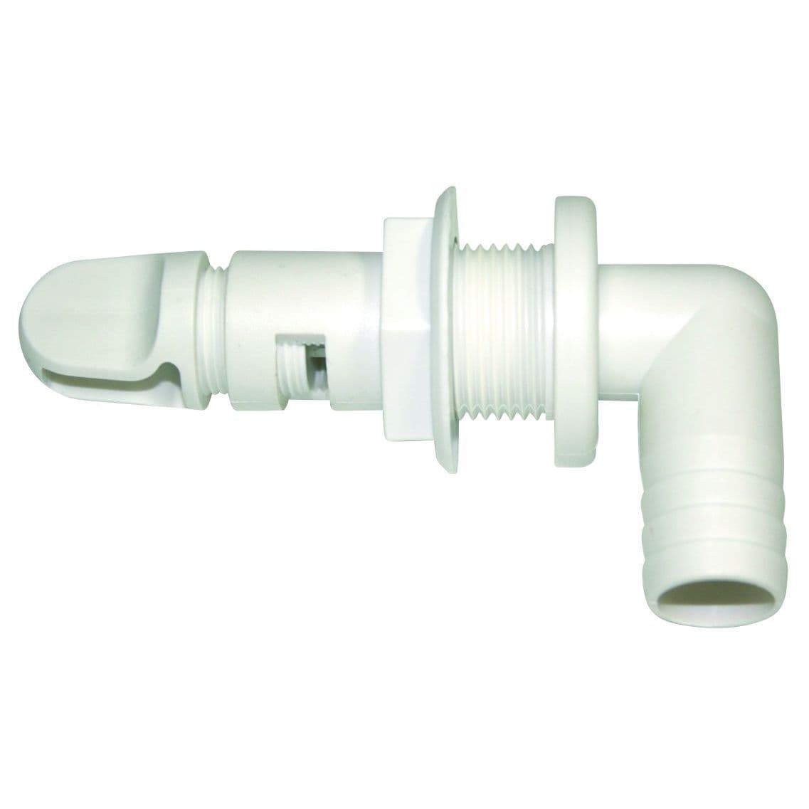 Fixed Flange Aerator Spray Head (5/8”, 90°)