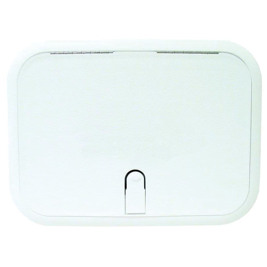 Designer Series™ Non-Locking Access Hatch - 7-1/2” x 14-1/4” (Polar White)
