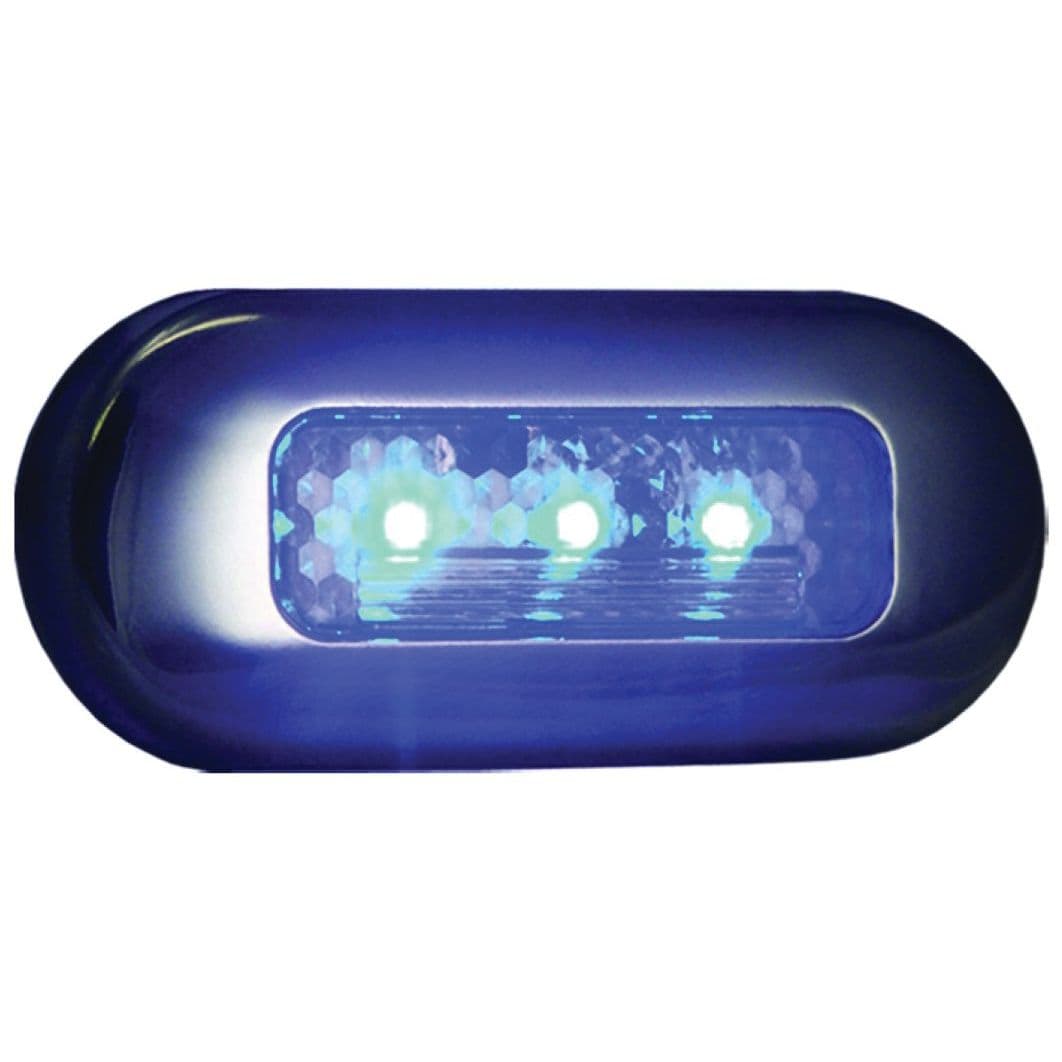 L.E.D. Oblong Courtesy Light (Blue)