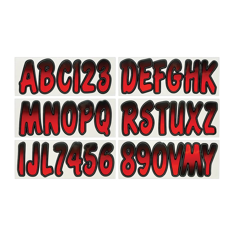 Series 200 Registration Kit (3”, Red/Black Fade)