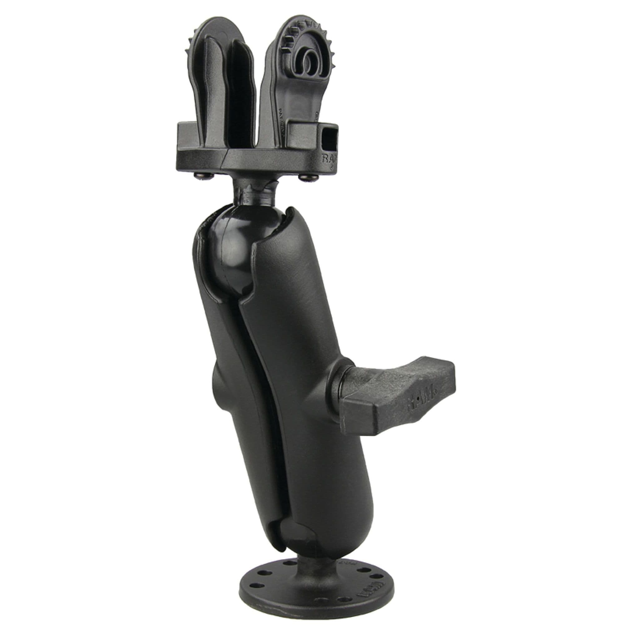 Double Ball Mount for Lowrance Eagle 4 & 5, Hook2 and Reveal 5