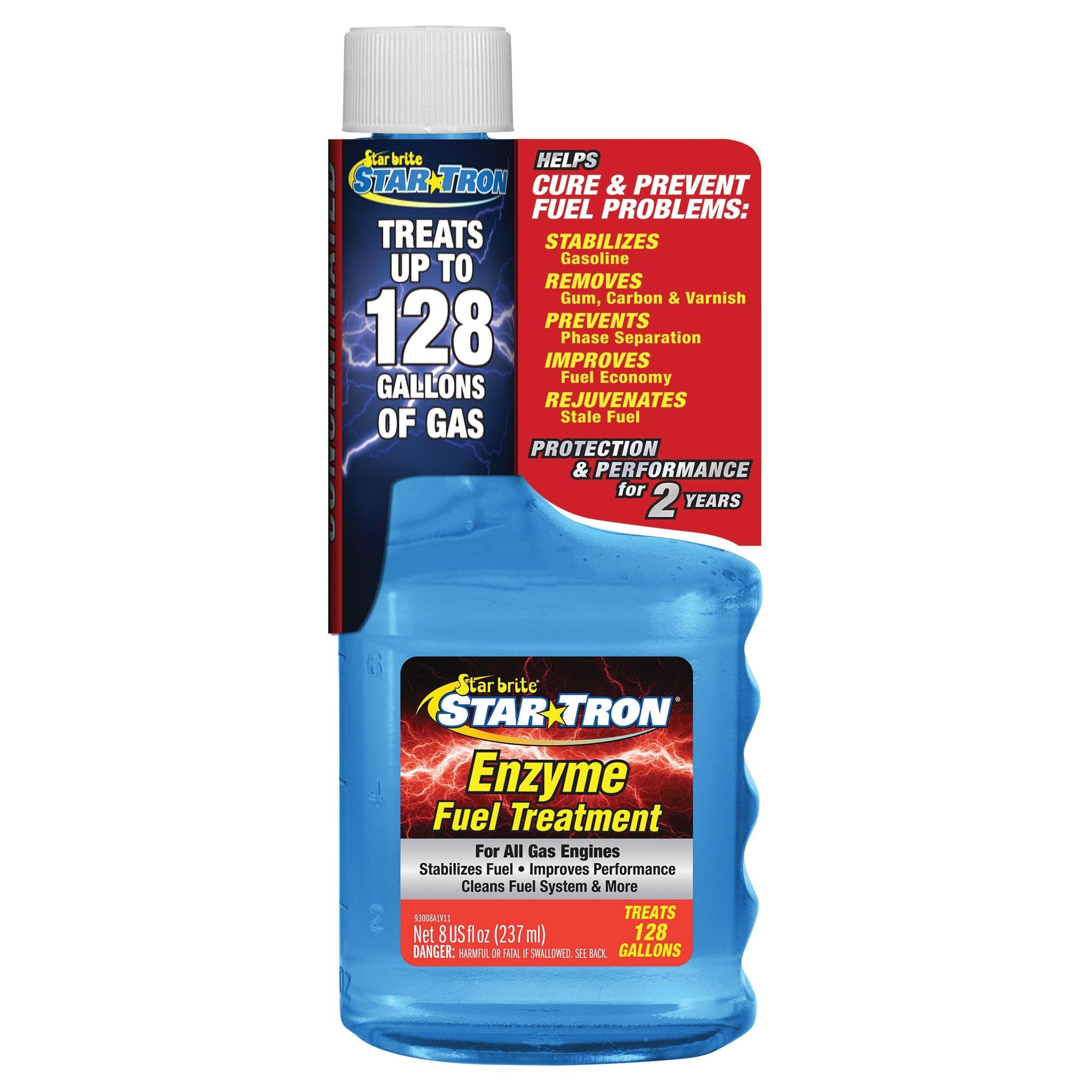 Star Tron Enzyme Fuel Treatment - Concentrated Gas Formula (8 fl. oz.)