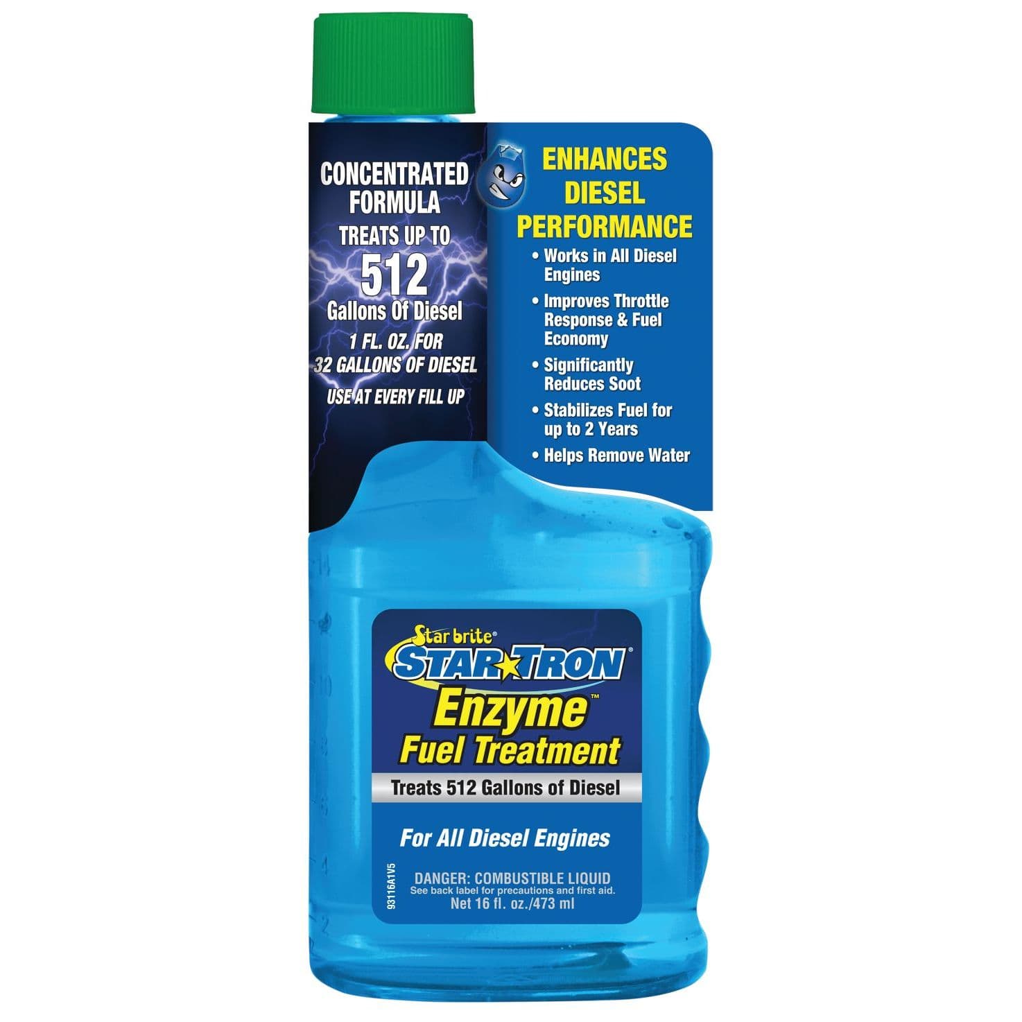 Star Tron Enzyme Fuel Treatment - Diesel (16 fl. oz.)