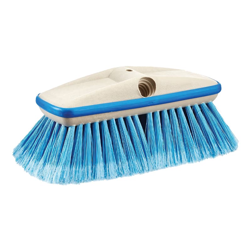 Deluxe Block Medium Wash Brush with Bumper (8", Blue)
