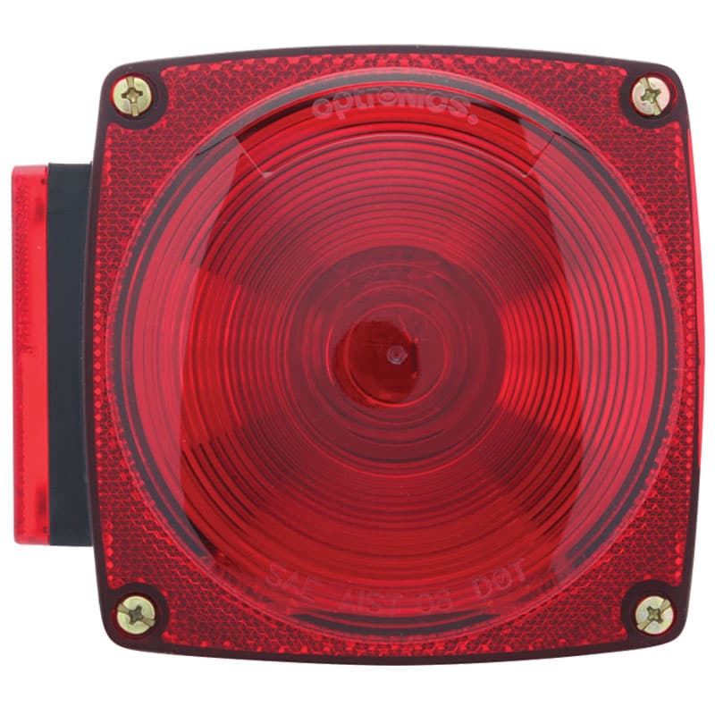 Submersible Left Side Tail Light - Under 80” Wide Trailer