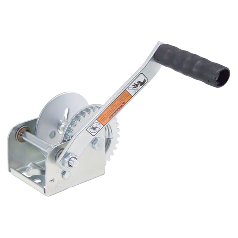 Single Speed Trailer Winch (600 lbs Capacity)