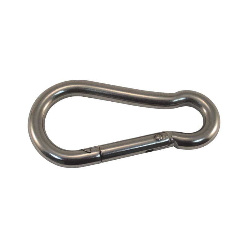 Spring Snap Hook (Stainless Steel, 3-1/8” L x 5/16” OD)