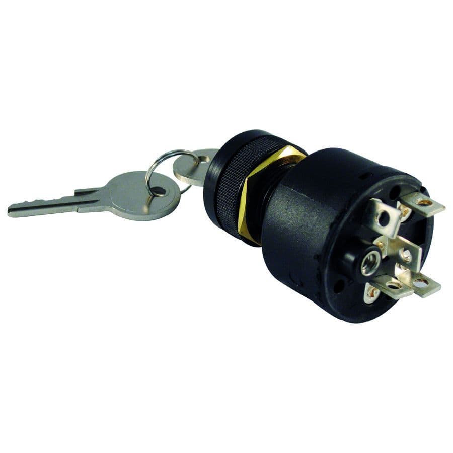 Push-To-Choke Ignition Switch