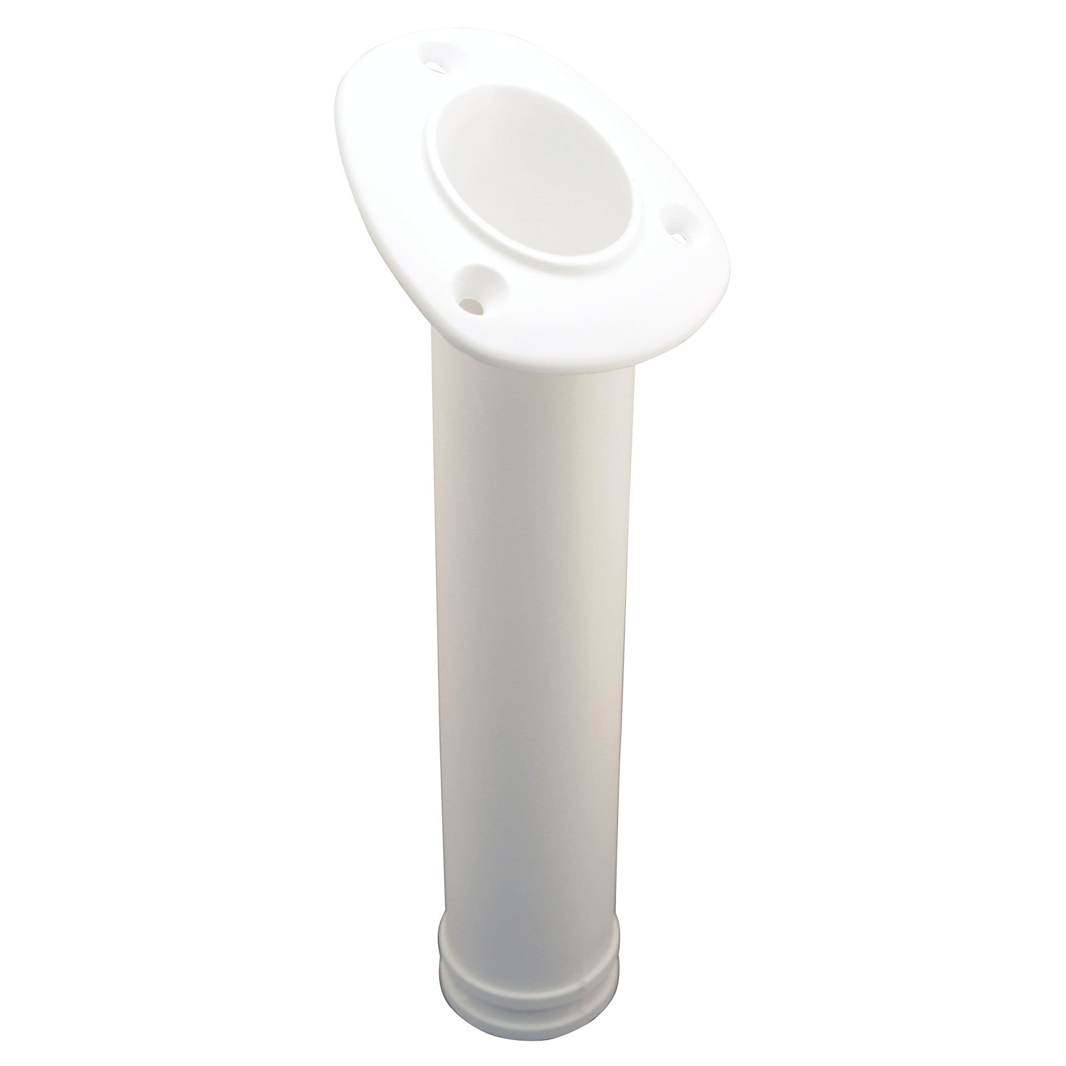 Flush Mount Rod Holder (White)