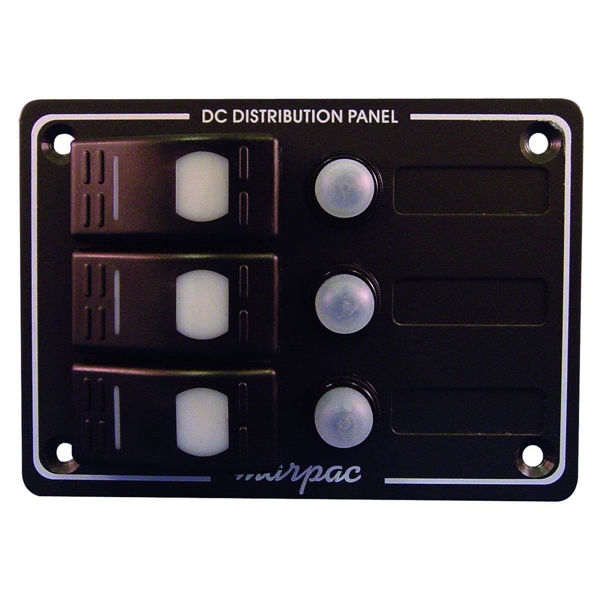 Marine Grade Power Panel (3 Gang)