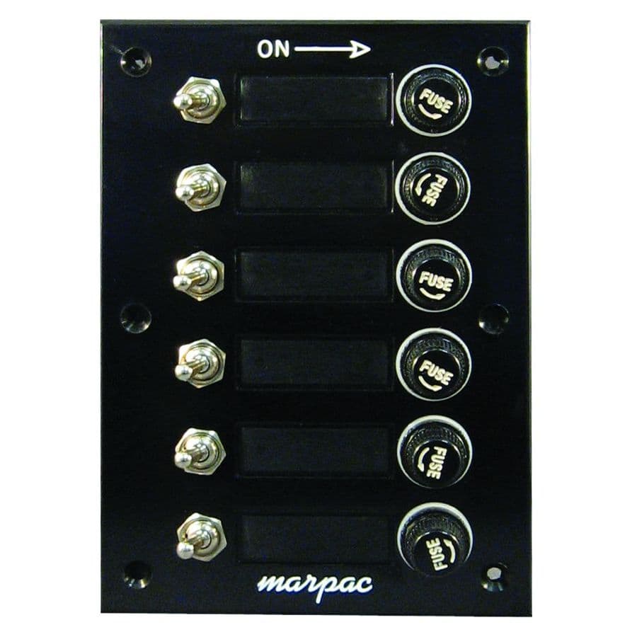 Fused Switch Panel (6 Gang)