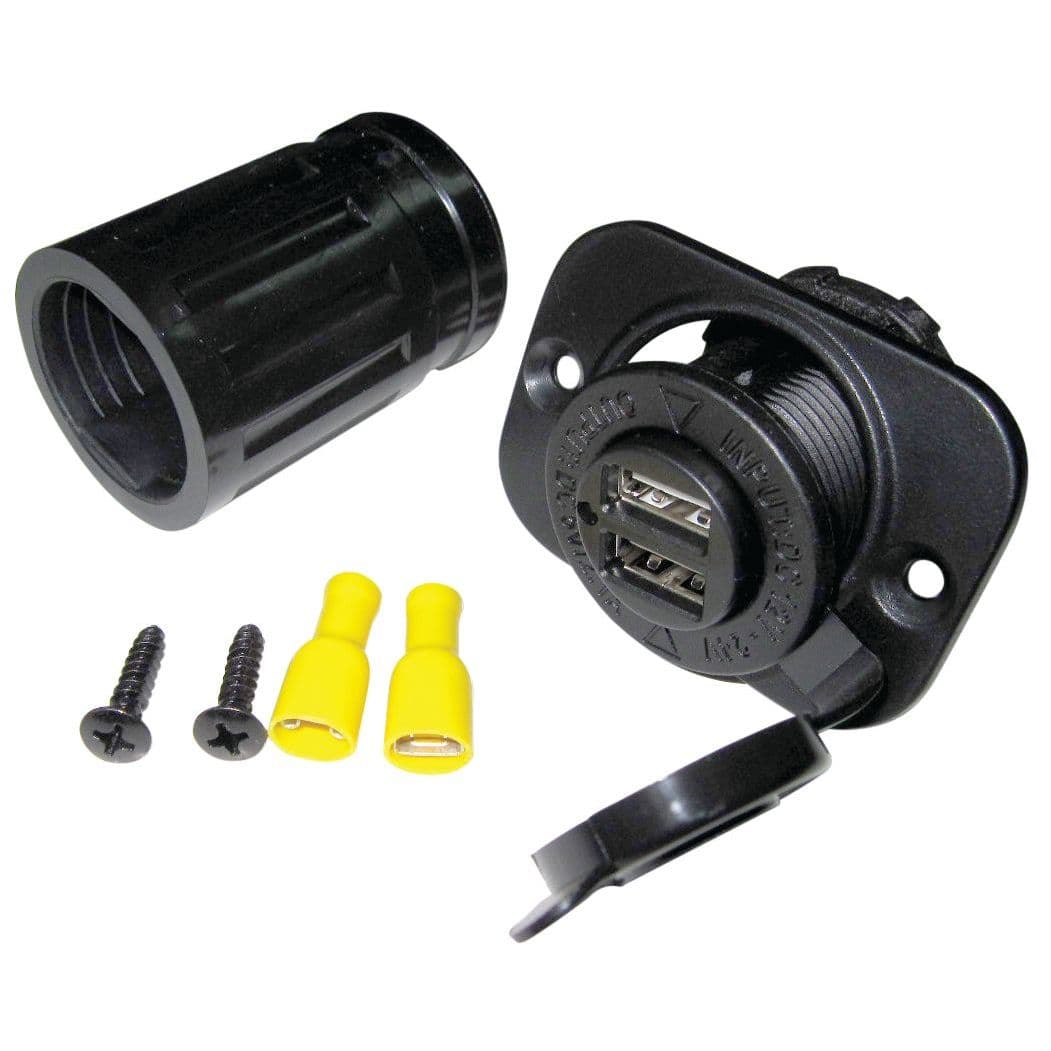 Dual USB Charger Socket