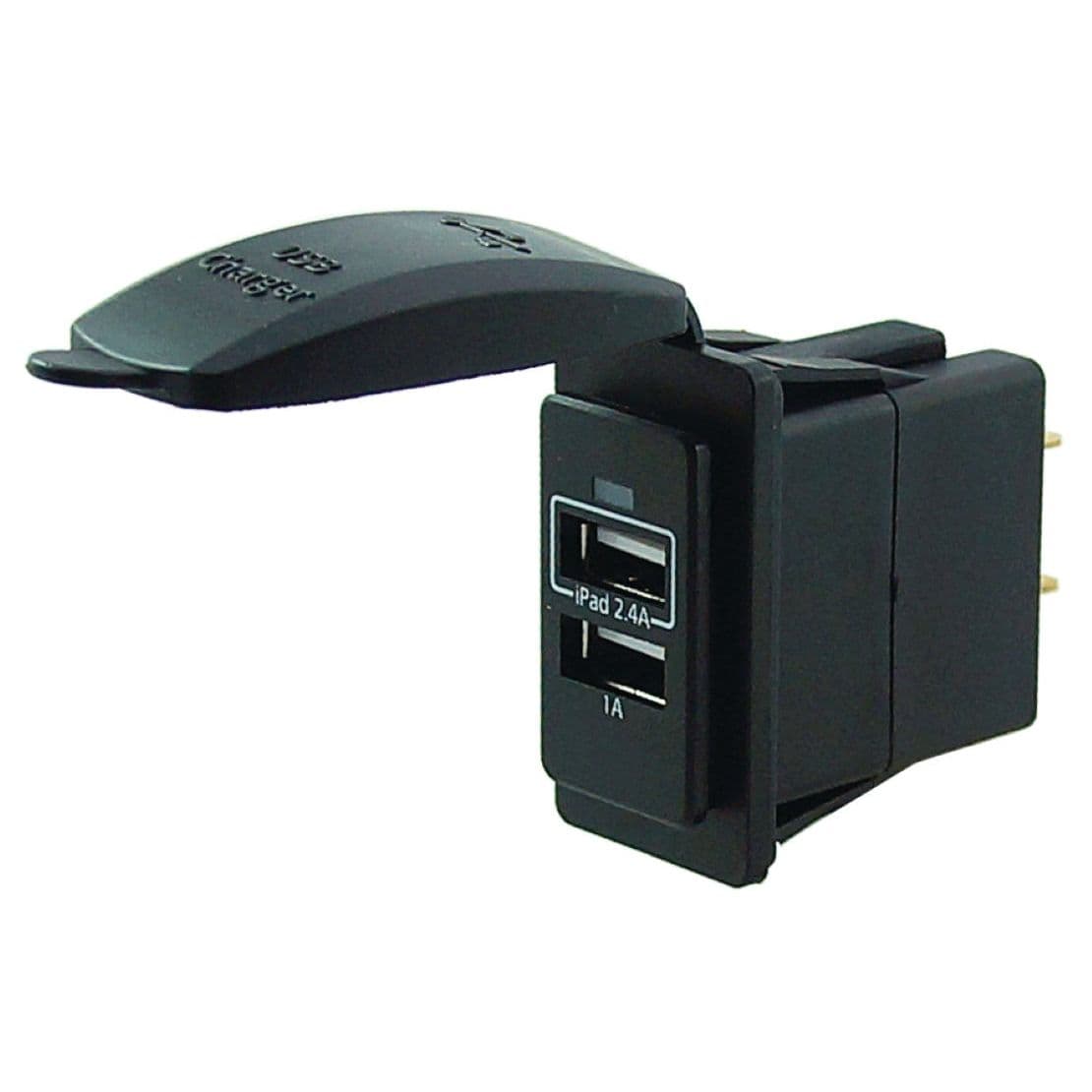 Switch Mount USB Charger Socket (Dual Port)