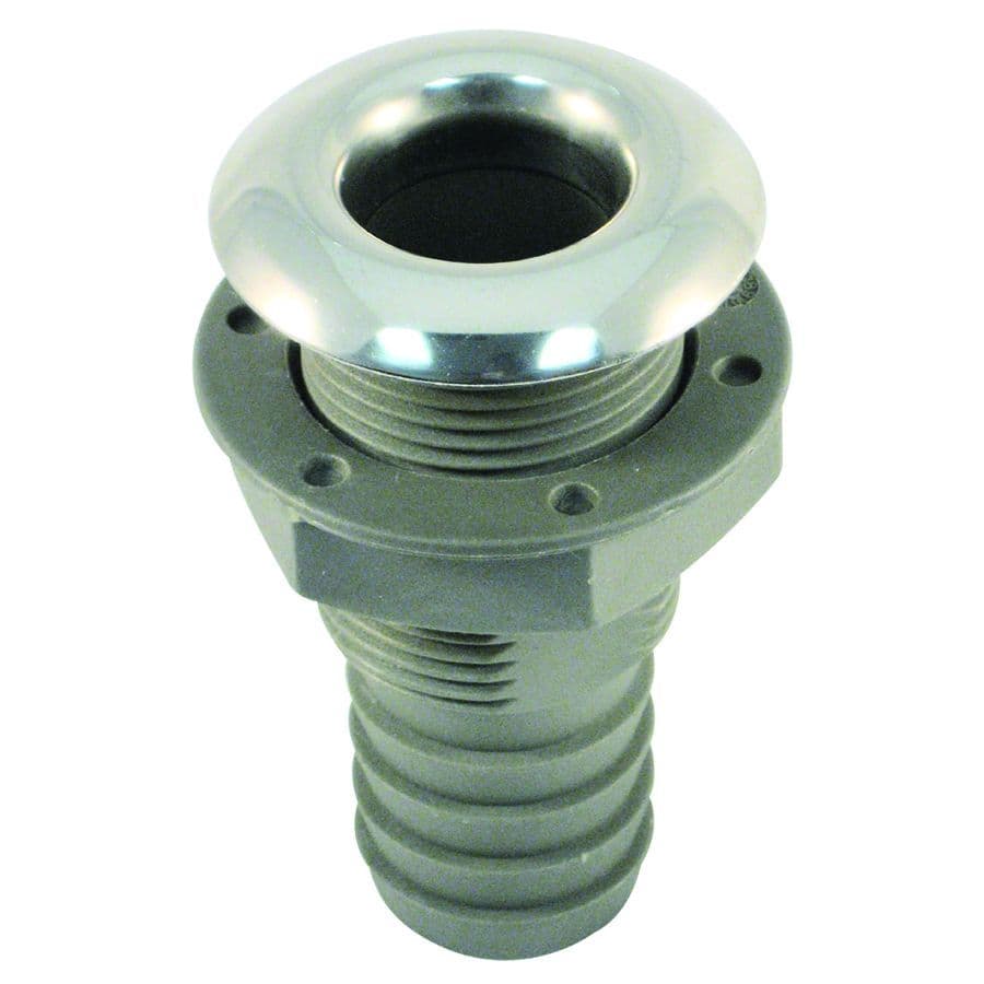 Thru-Hull Connectors with Stainless Steel Cover (3/4” ID)