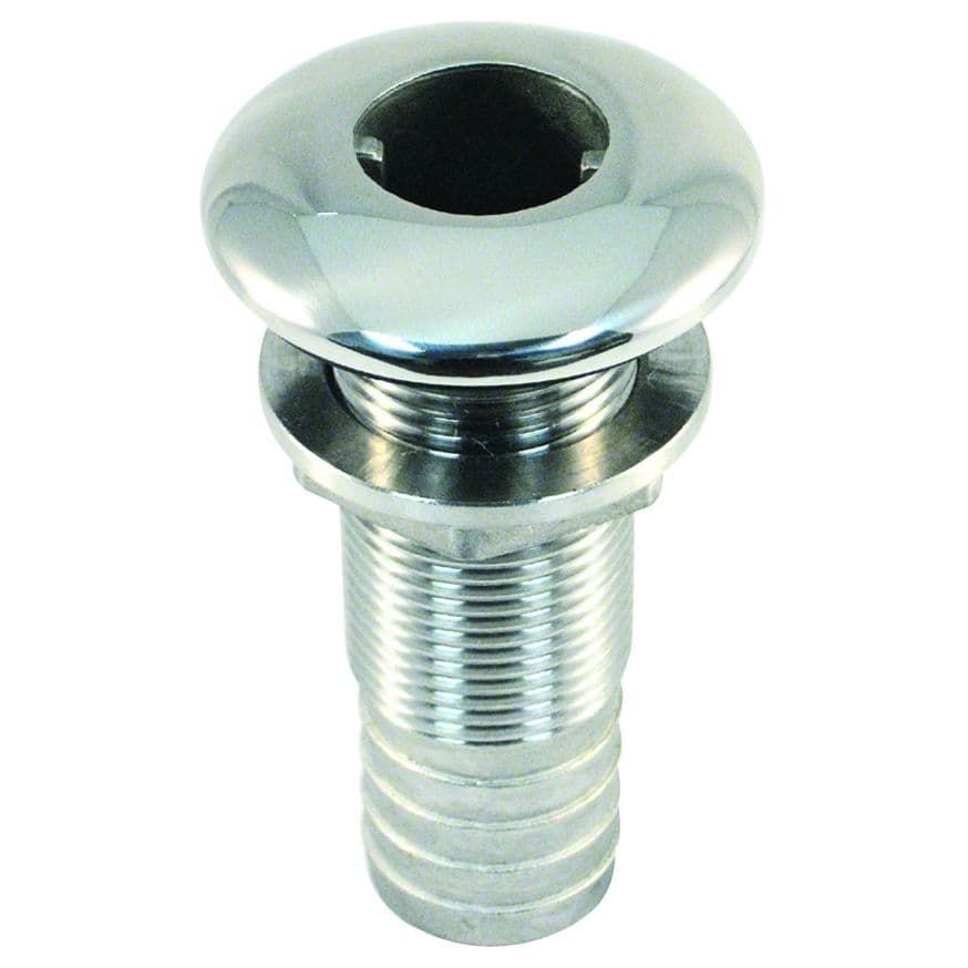 Stainless Steel Thru-Hull Connectors (3/4” ID)