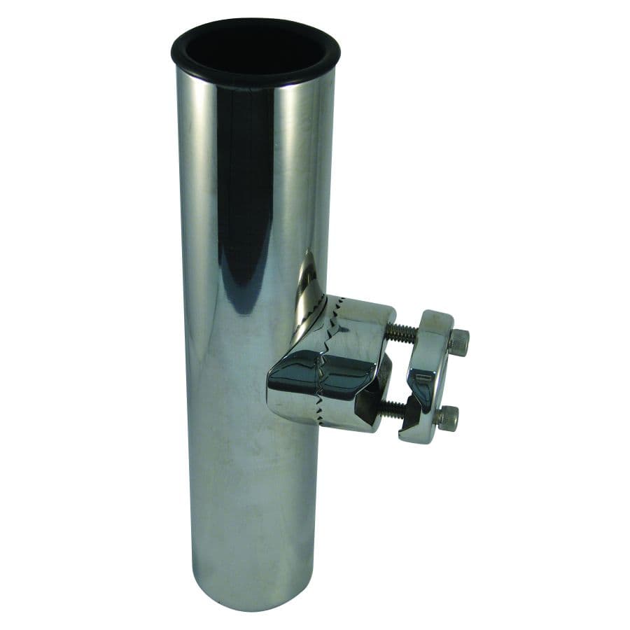 Stainless Steel Clamp-On Rod Holder