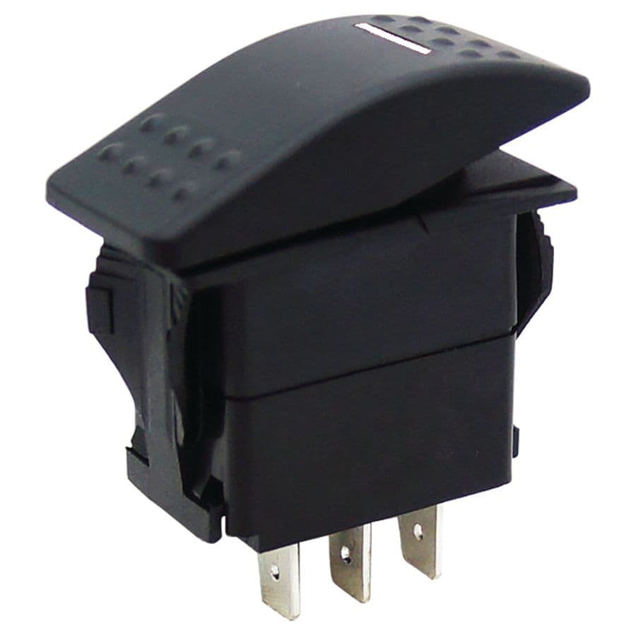Contura Style L.E.D. Illuminated Rocker Switch (On-Off)