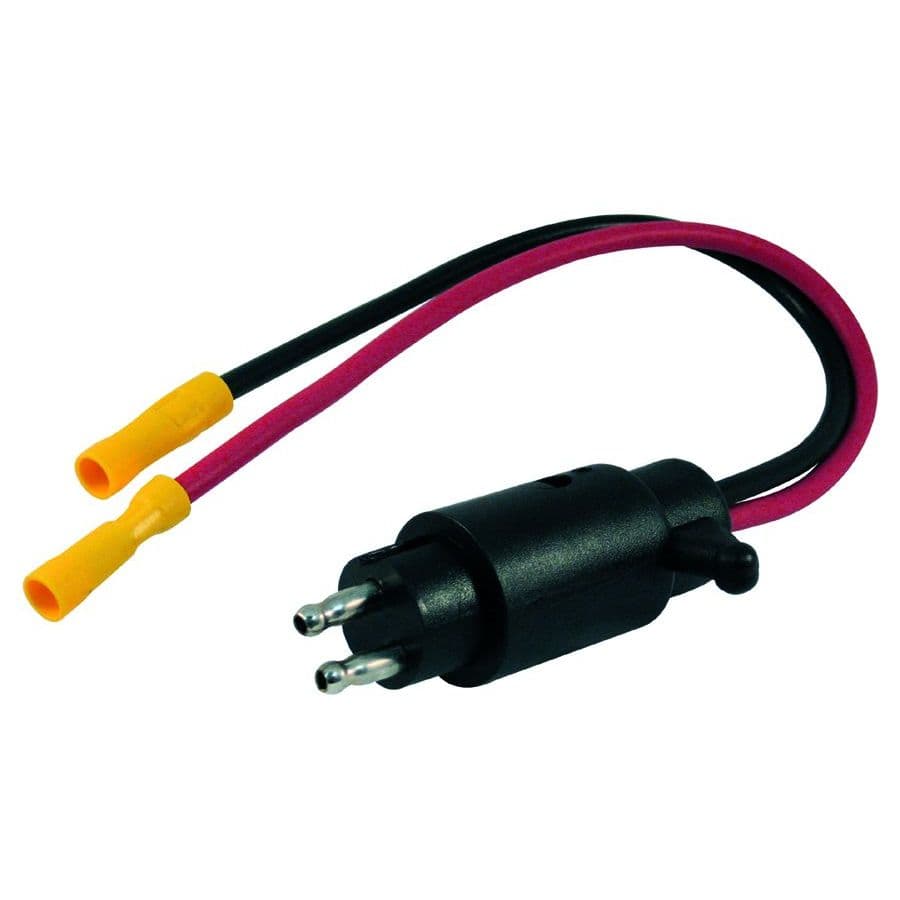 24 Volt, 3 Wire Trolling Motor Male Plug - Motor Side Connector