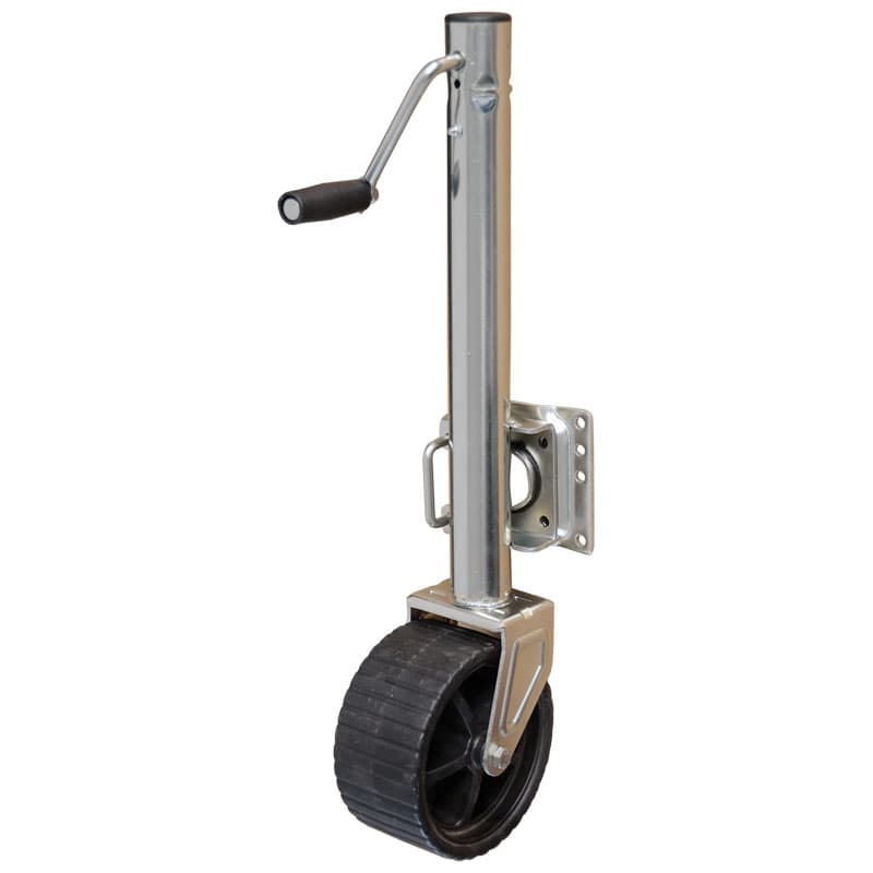 Wide Wheel Swing-Up Trailer Jack (2,000 lbs)