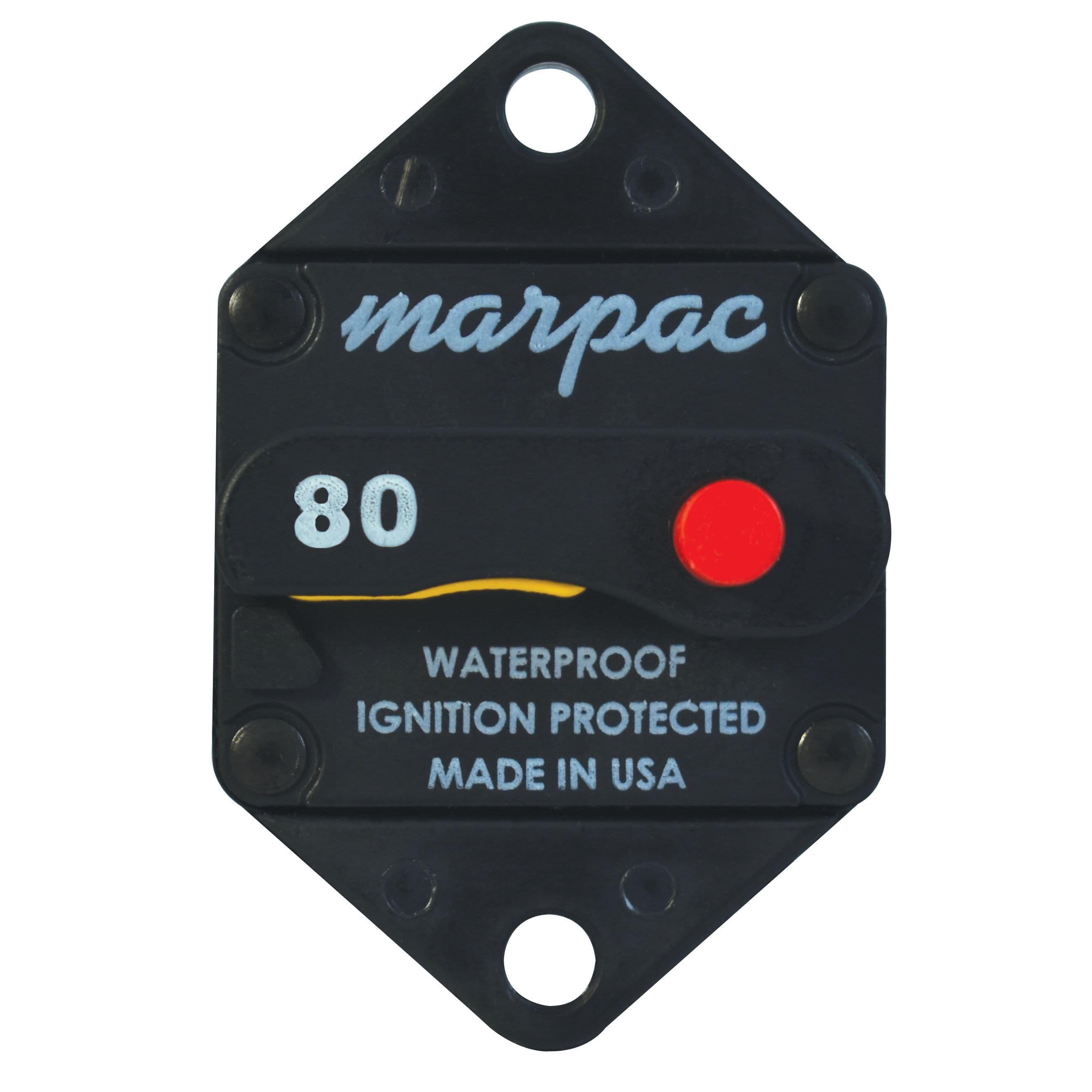 High Amp Circuit Breaker (Panel Mount, 80 Amp)